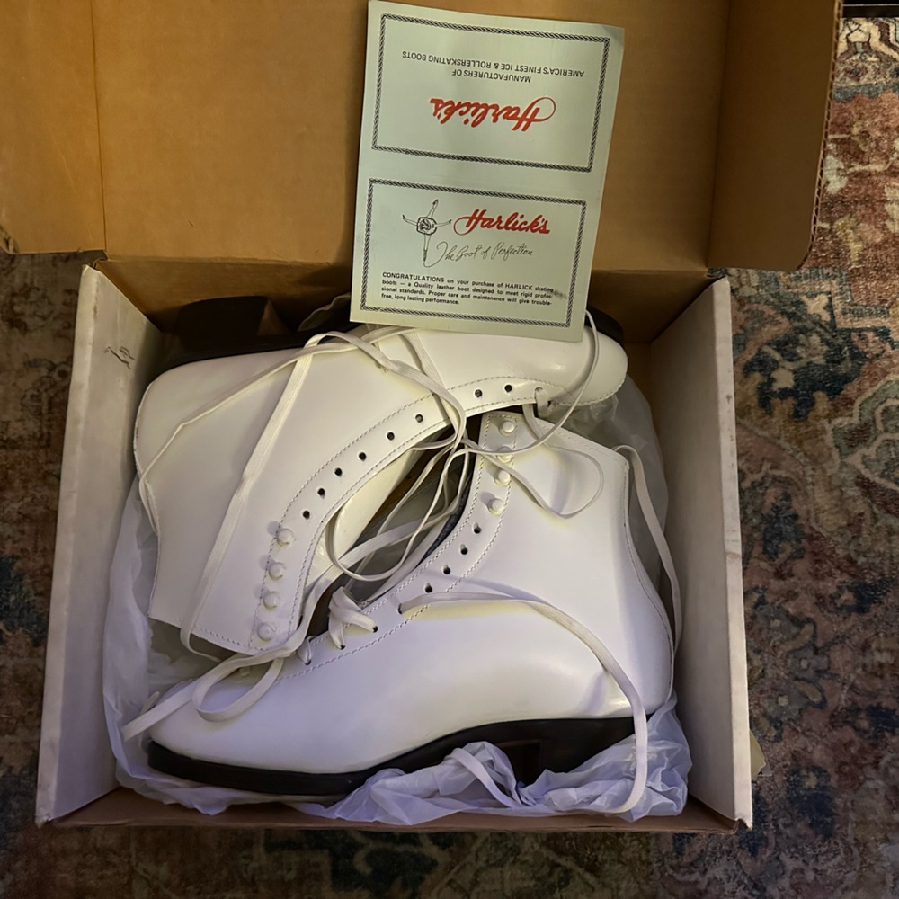 White Women's Ice Skates